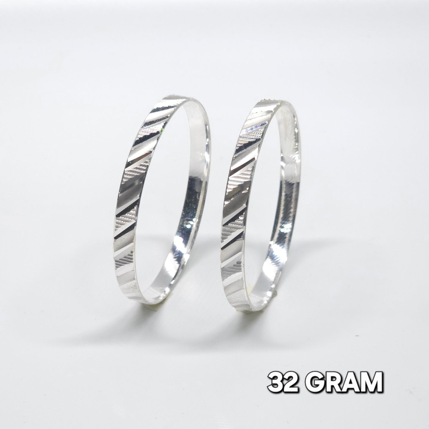 Pure 925 SIlver ladies Bangles lb1