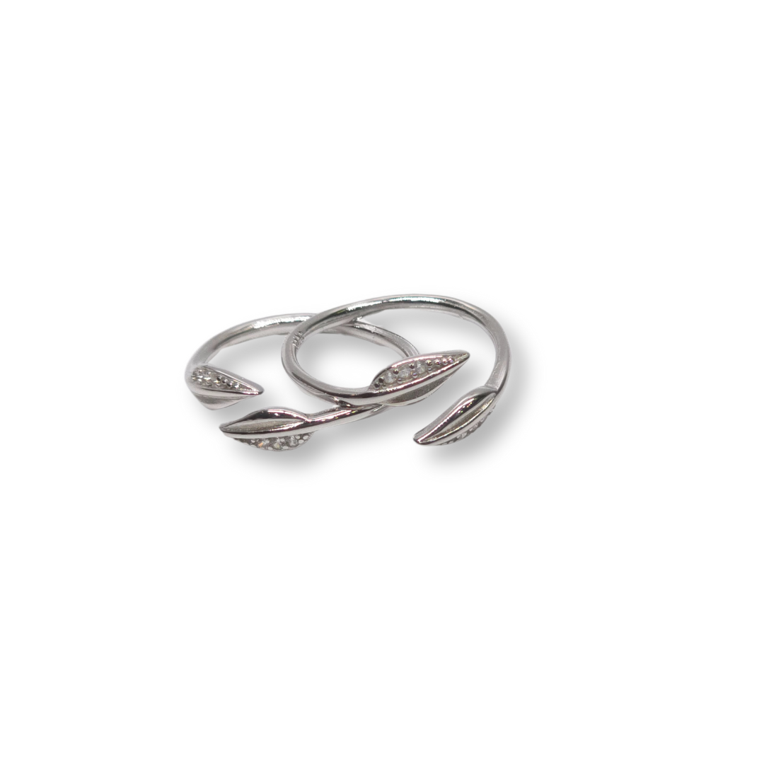 925 Silver Toering- Chutki With Diamond Cut Stones