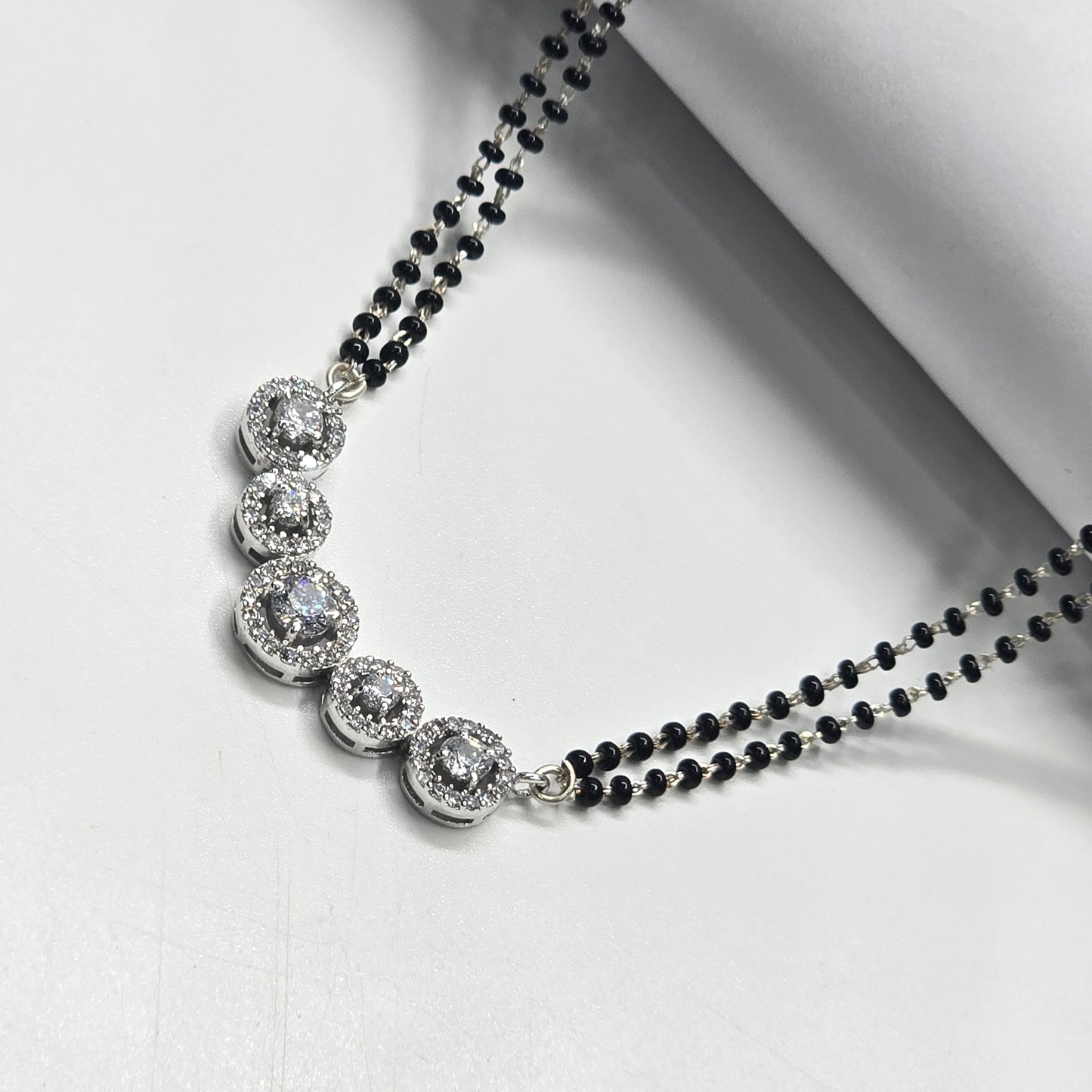 Pure 925 Silver Mangalsutra Chain