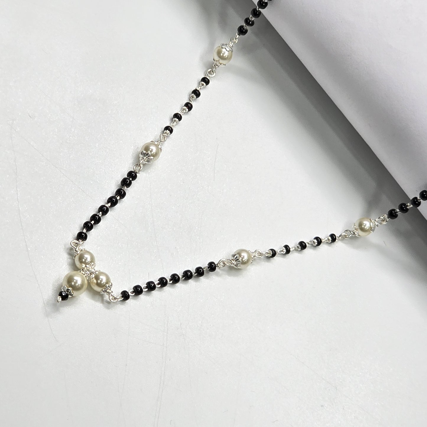 Pure 925 Silver Mangalsutra Chain