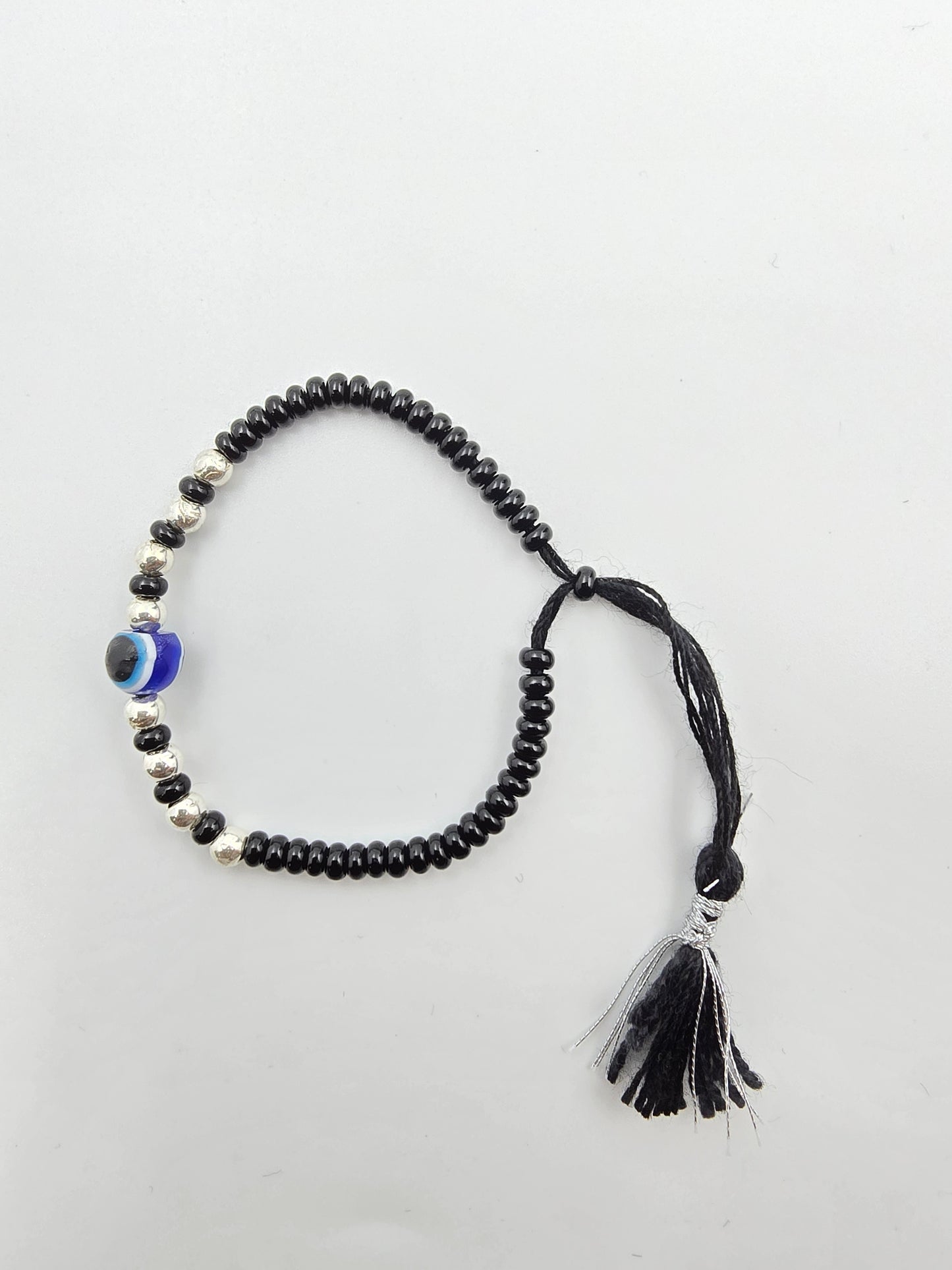 925 SILVER THREAD EVIL EYE BABY NAZARIYA