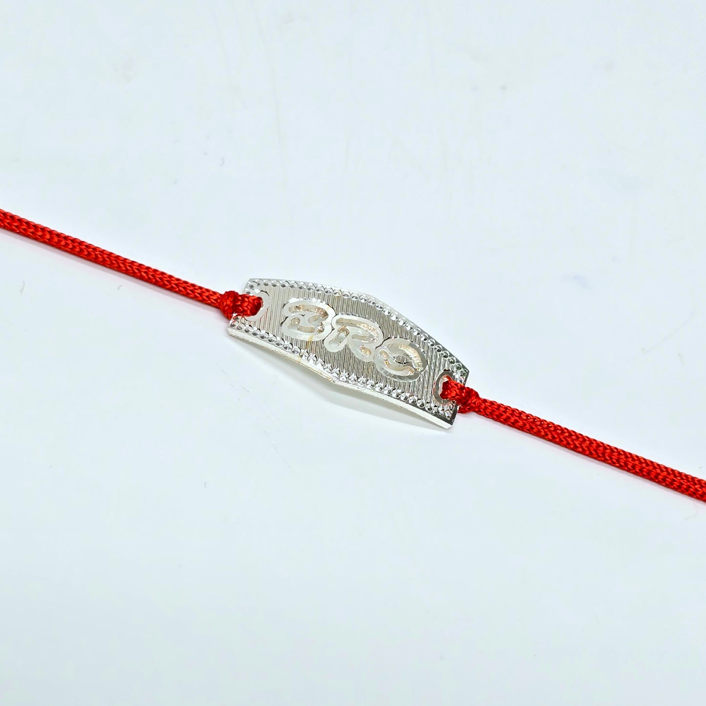 "BRO" SPECIAL PURE 925 SILVER RAKHI