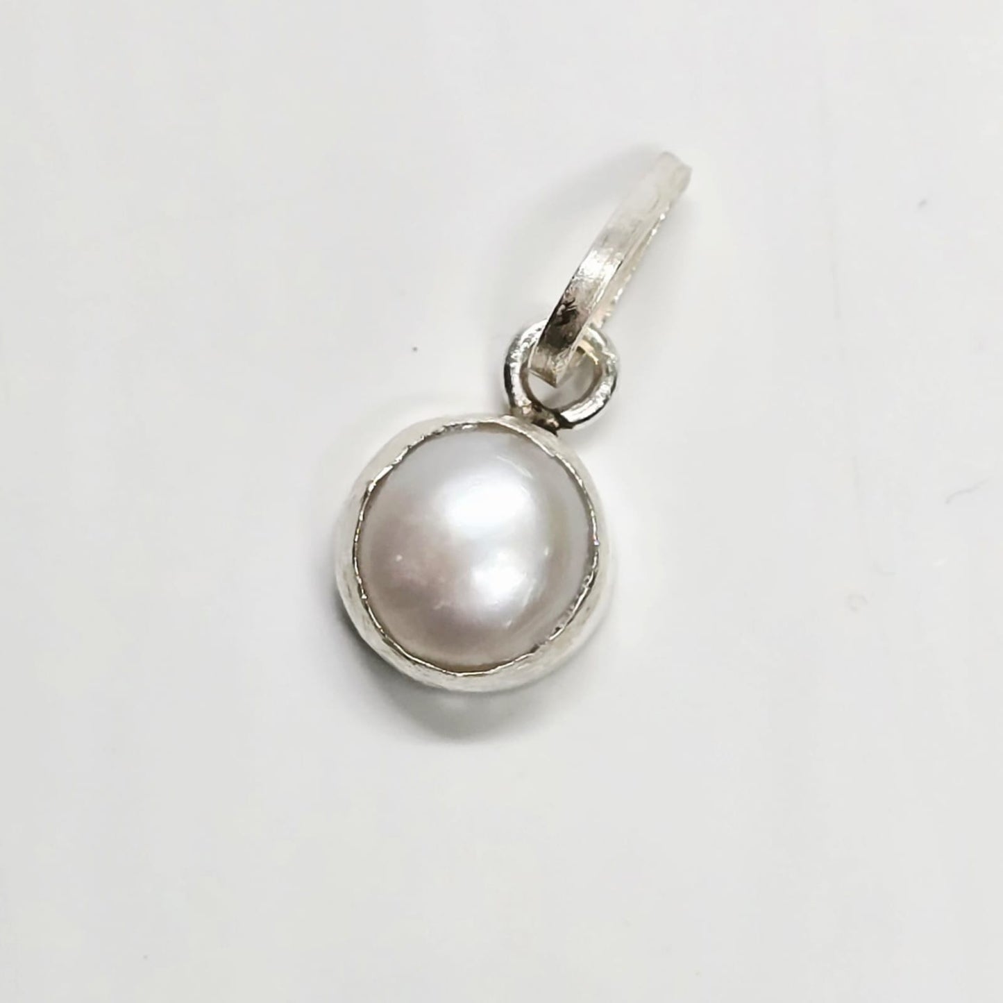 Gemstone Locket — Pearl