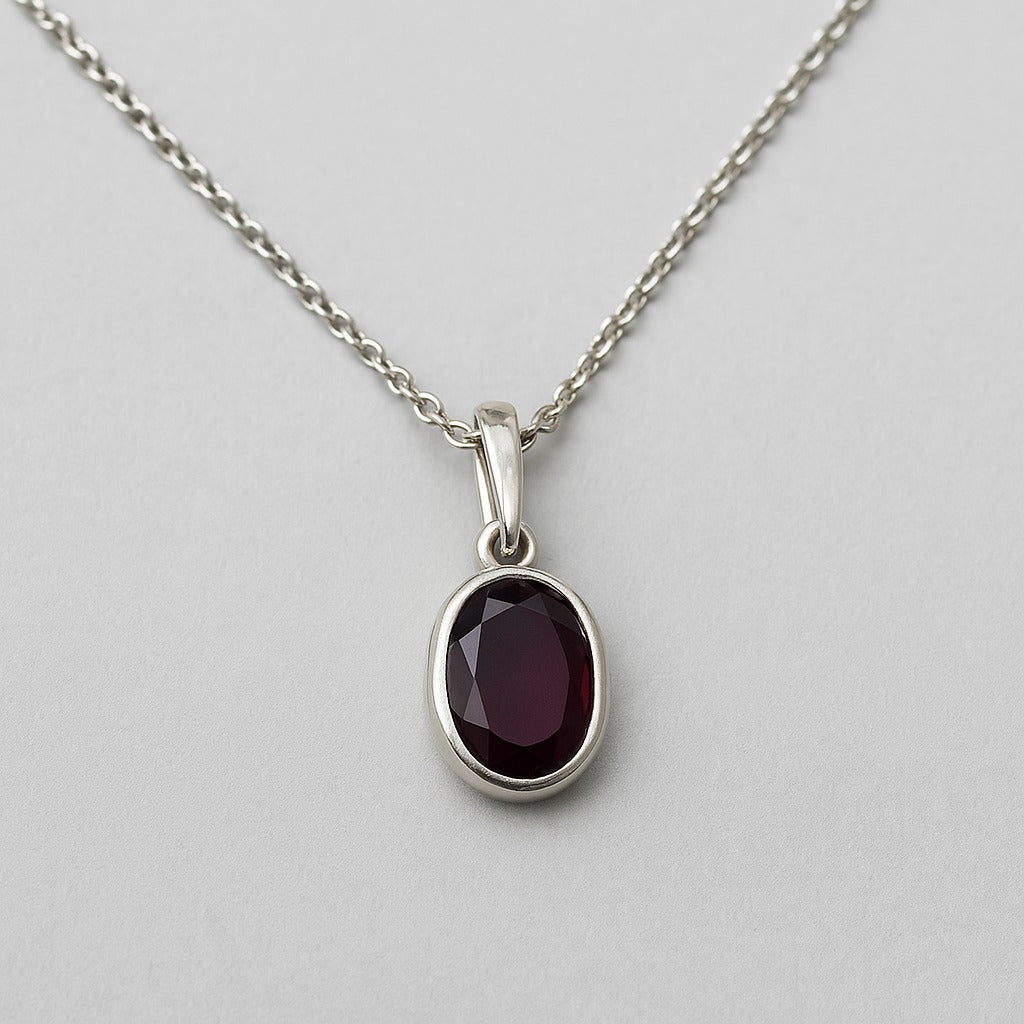 Gemstone Locket— Hessonite