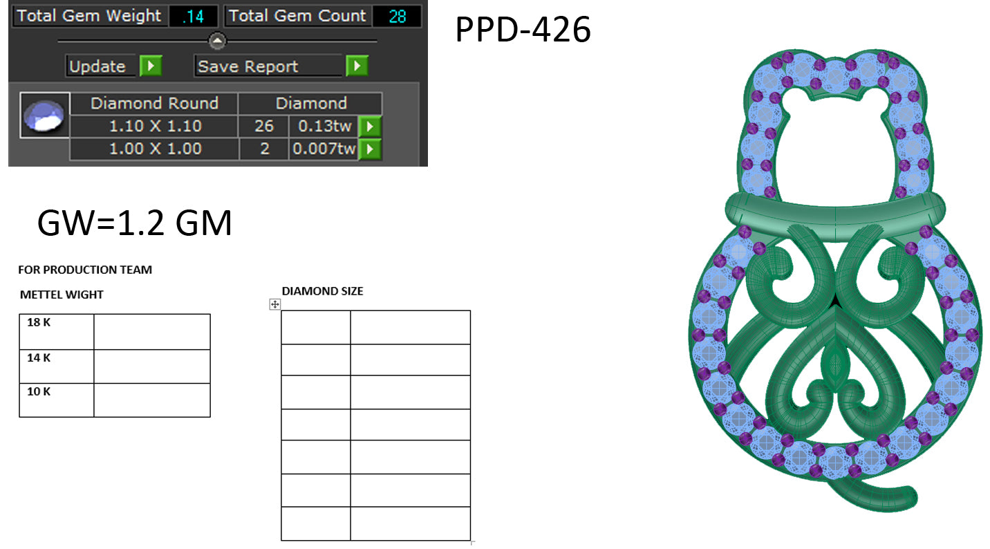 Designer Pendant dp483