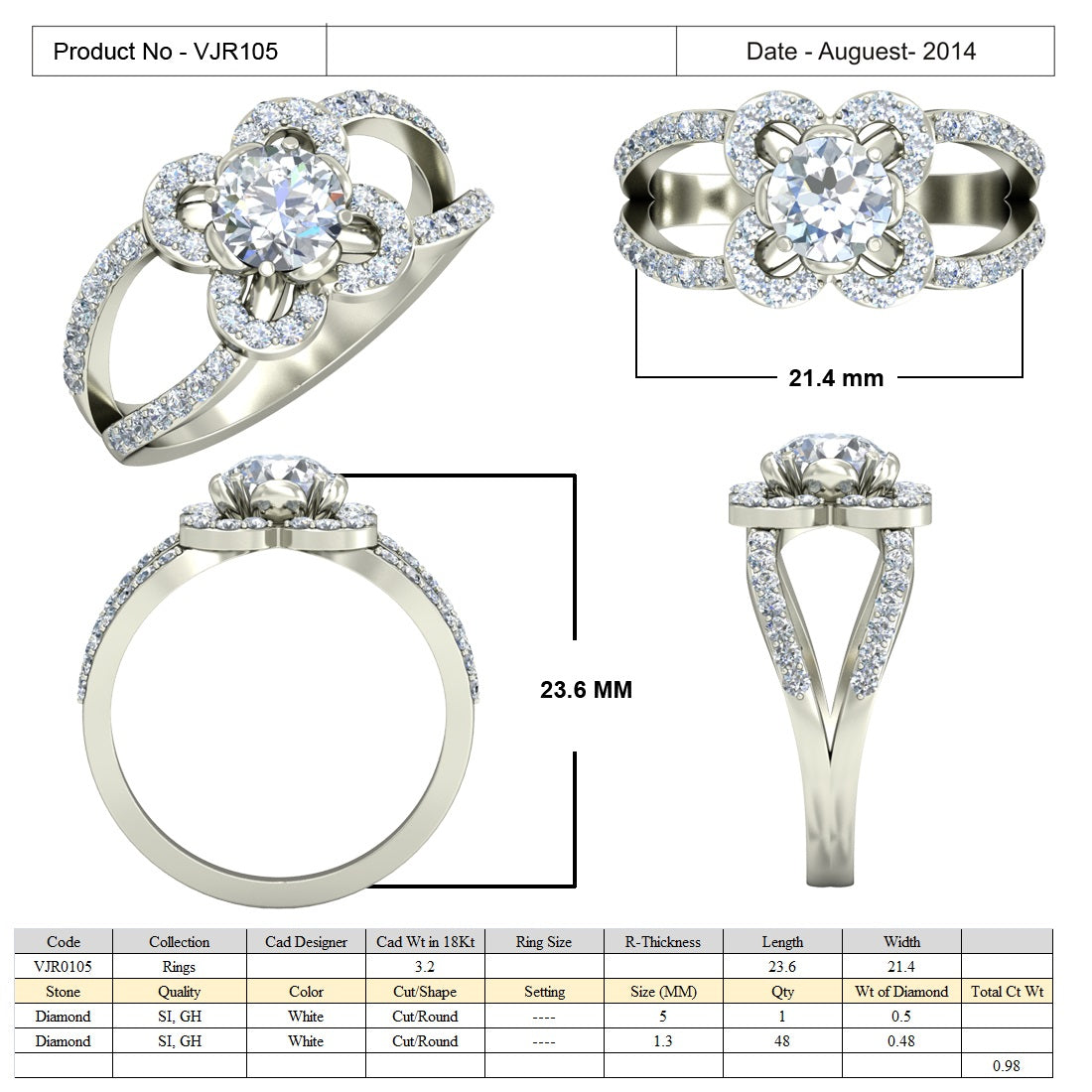 Cocktail Ring db870
