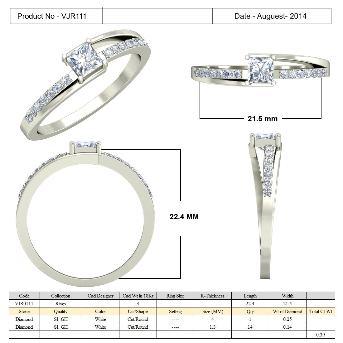 Solitaire Ring db876