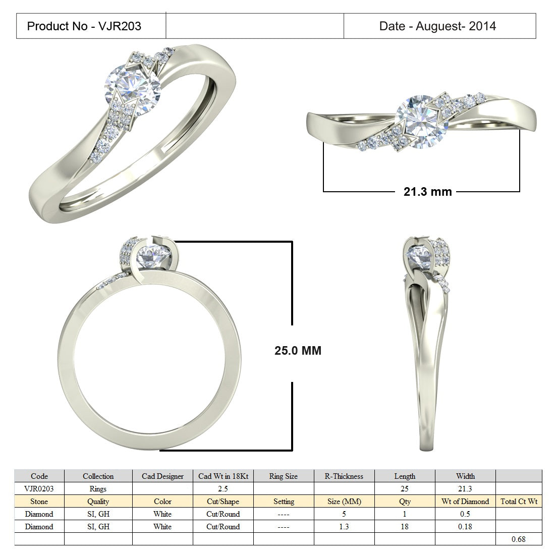 Solitaire RIng db881