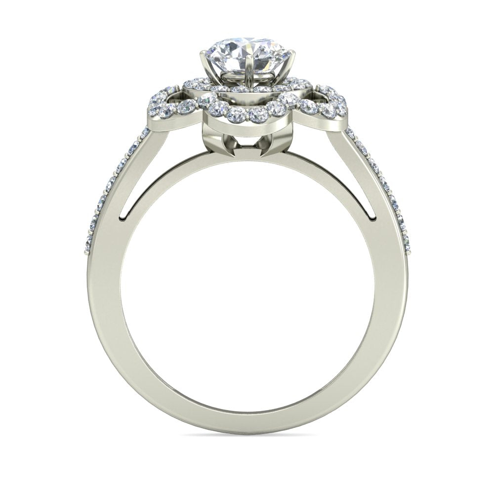 925 Silver Cocktail Ring for Women db1044