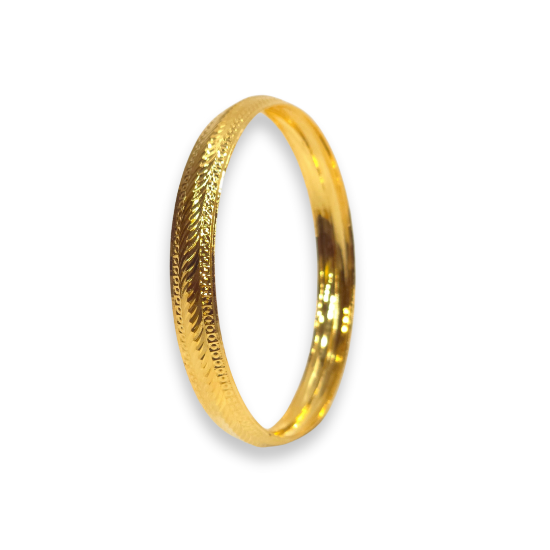 Pure 22kt Hallmarked Gold Gents kada gb004