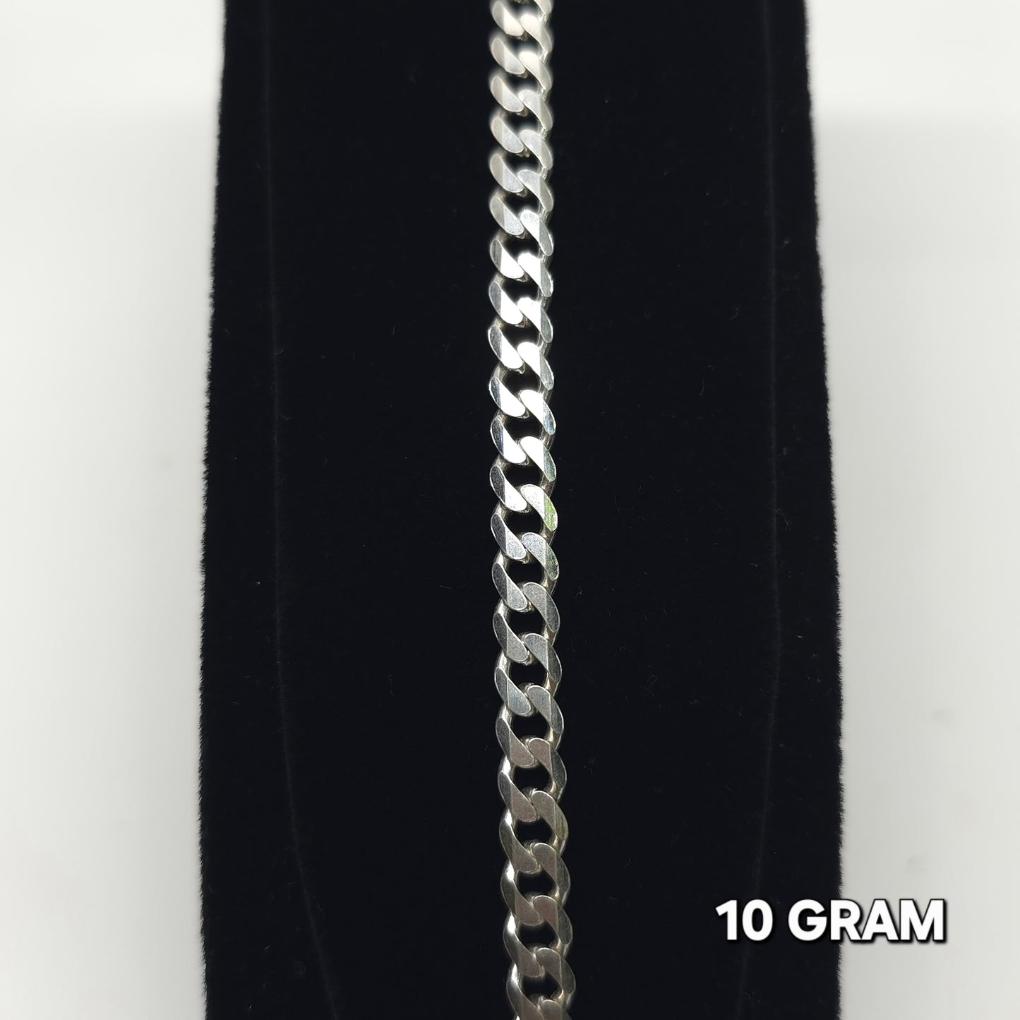 925 Silver Gents Crub Bracelet 10 grm