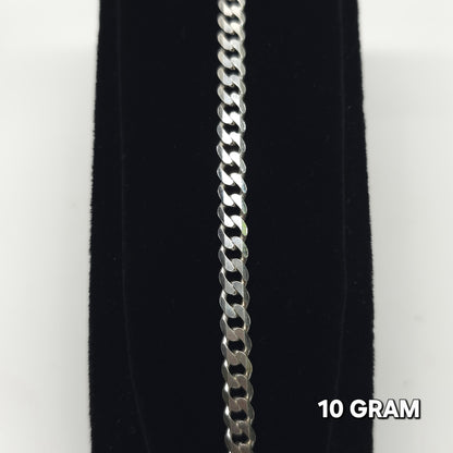 925 Silver Gents Crub Bracelet 10 grm