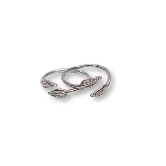 925 Silver Toering- Chutki With Diamond Cut Stones