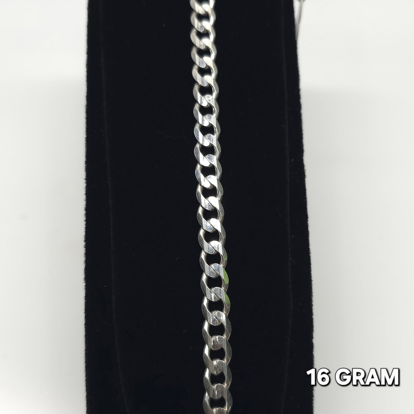 925 Silver Gent's Crub Bracelet 16 grm