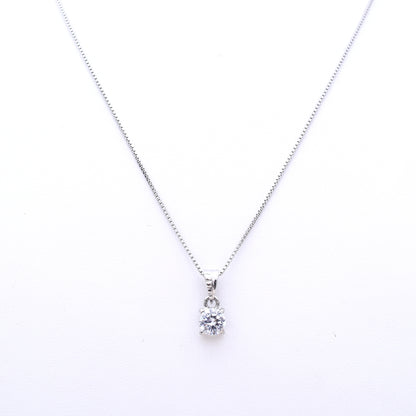 Pendant round Solitaire
