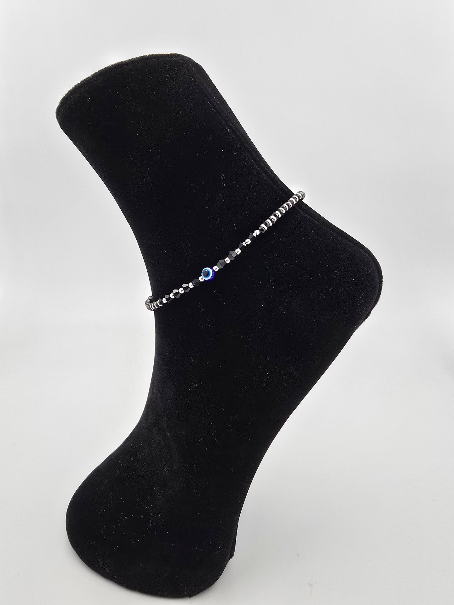 925 Silver Evil Eye Payal A2