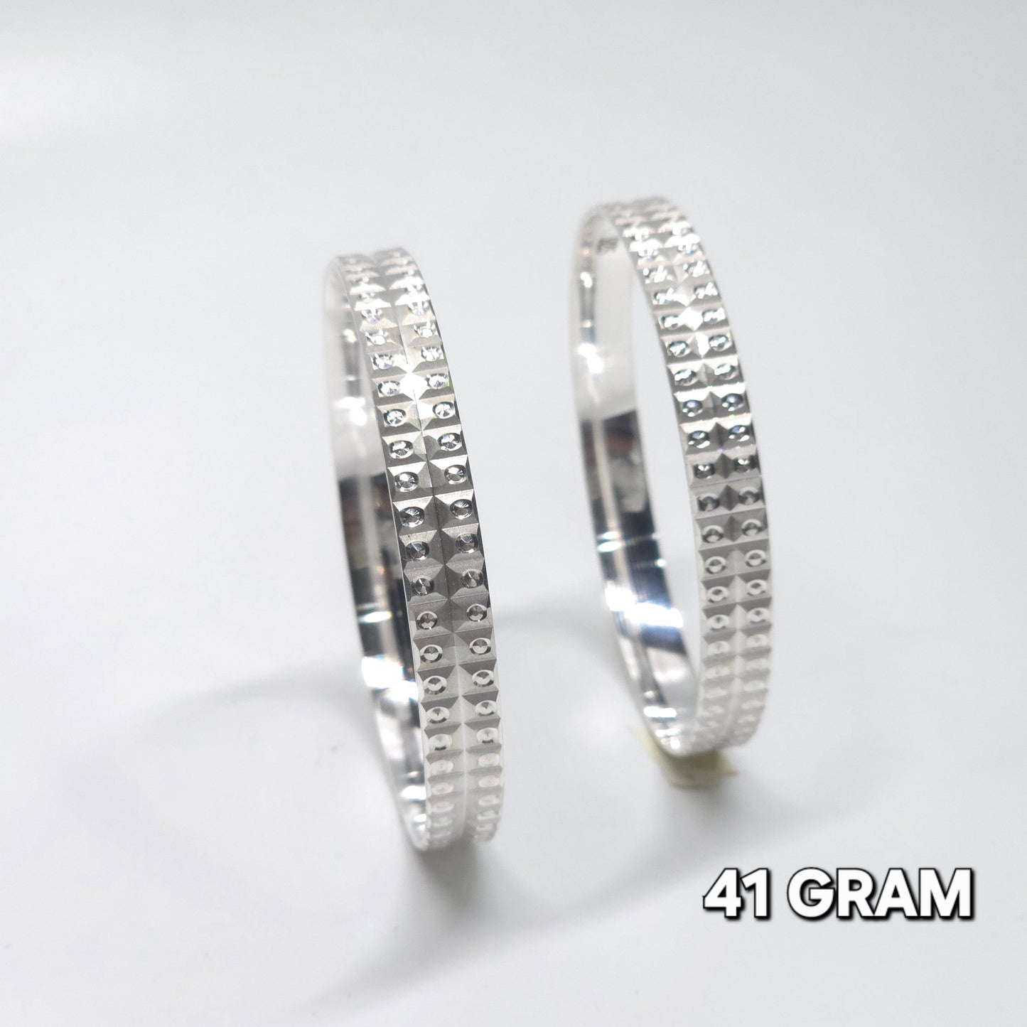 Pure 925 Silver Ladies Bangles lb2