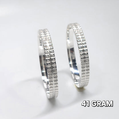 Pure 925 Silver Ladies Bangles lb2