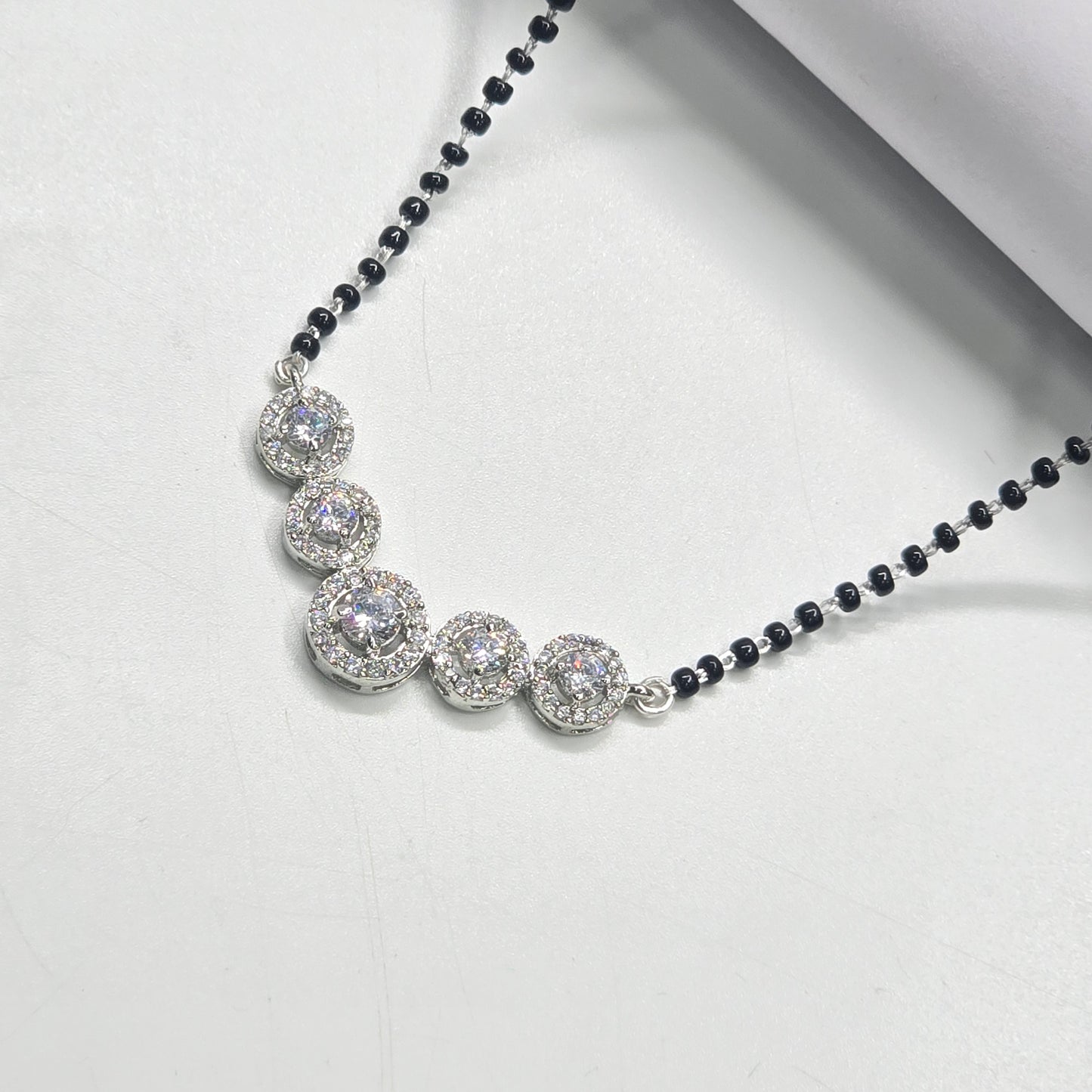 Pure 925 Silver Mangalsutra chain