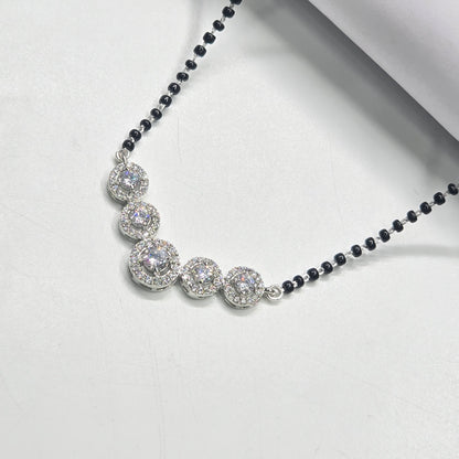 Pure 925 Silver Mangalsutra chain