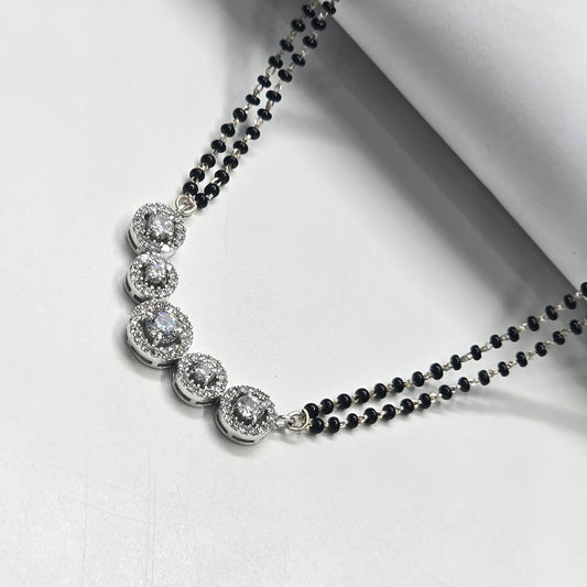 Pure 925 Silver Mangalsutra Chain