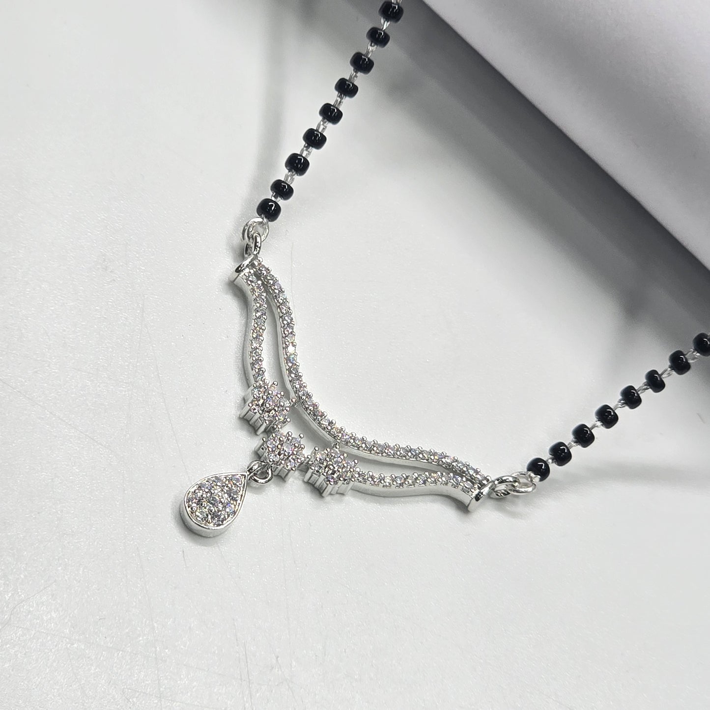 Pure 925 Silver Mangalsutra Chain