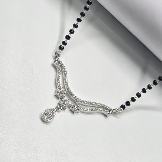 Pure 925 Silver Mangalsutra Chain