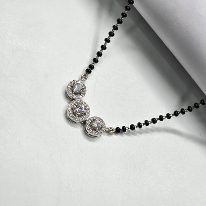 Pure 925 Silver mangalsutra Chain