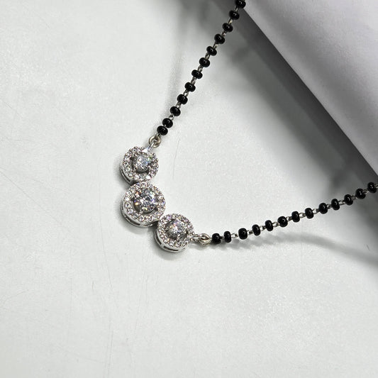 Pure 925 Silver mangalsutra Chain