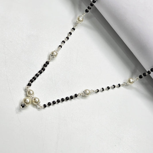 Pure 925 Silver Mangalsutra Chain