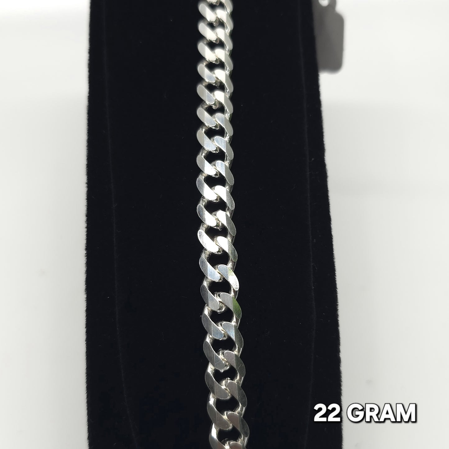 925 Silver Gent's Crub Bracelet 22 grm