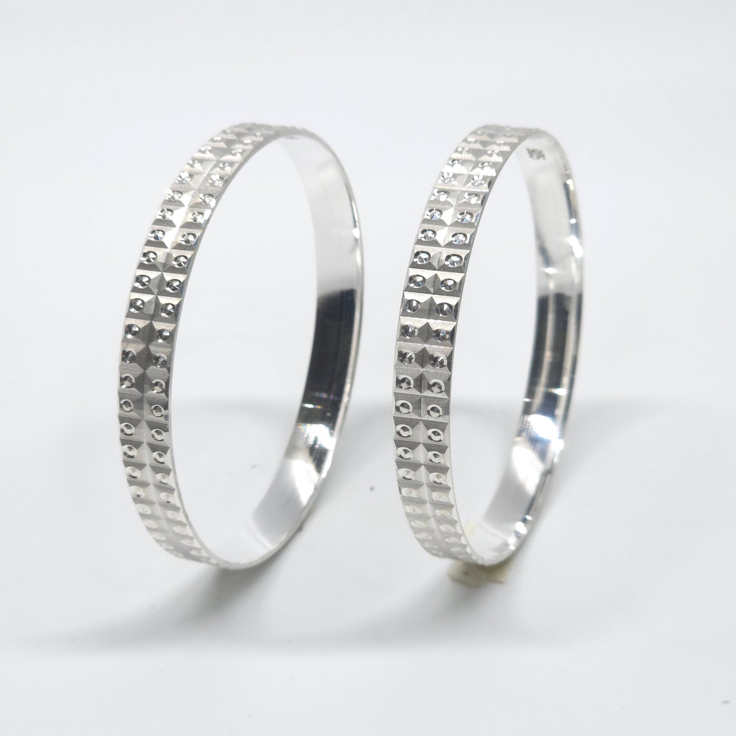 Pure 925 Silver Ladies Bangles lb2