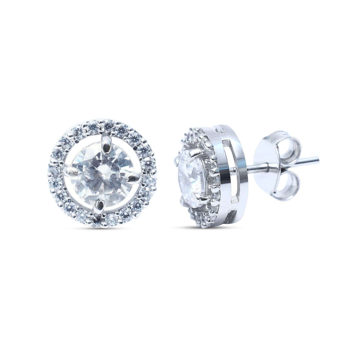 Pendant Set Round Halo