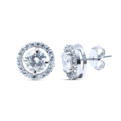 Pendant Set Round Halo