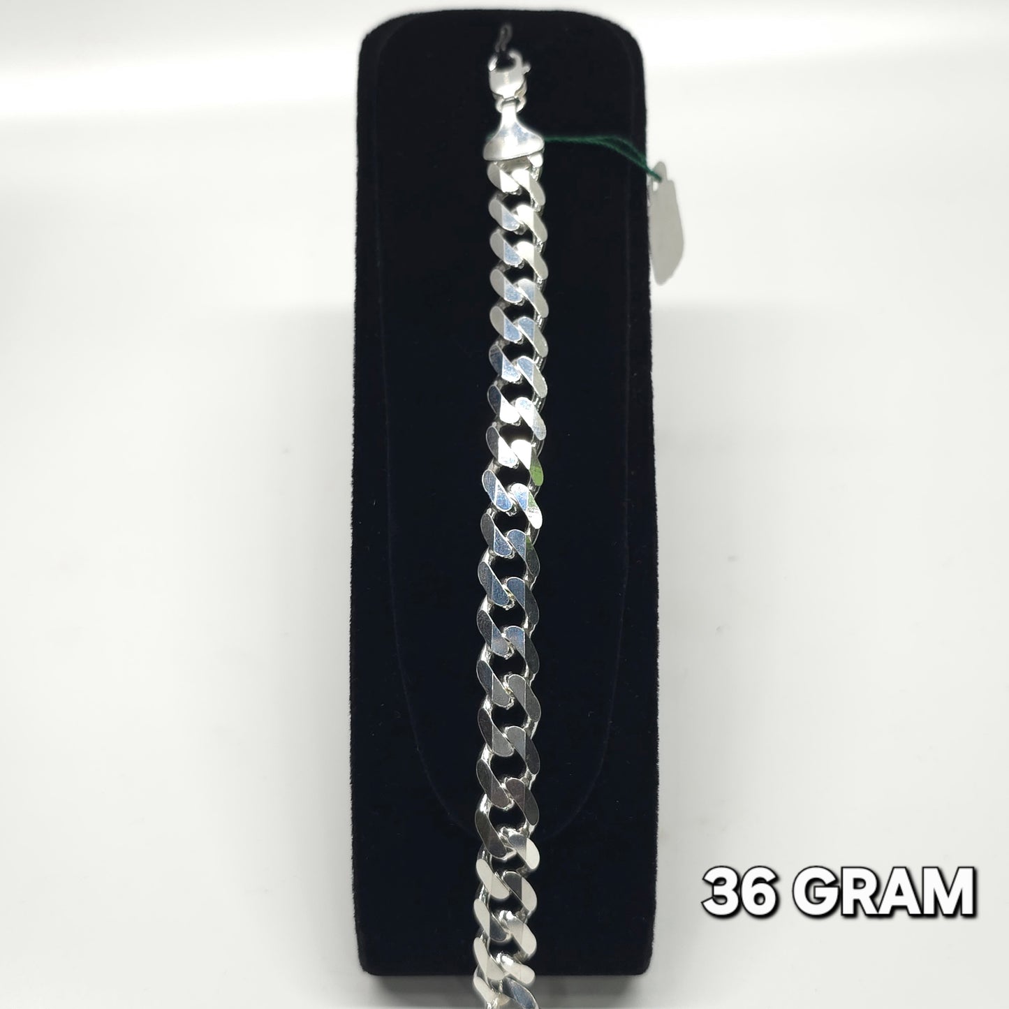 925 Silver Gent's Crub Bracelet 36 grm