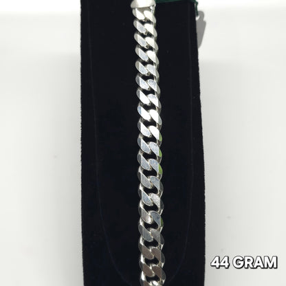 925 Silver Gent's Crub Bracelet 44 grm