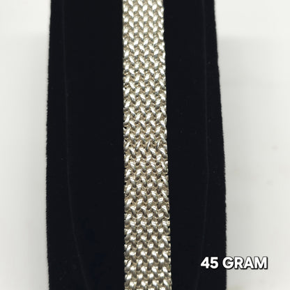 925 Silver Gent's Bracelet 45 gram