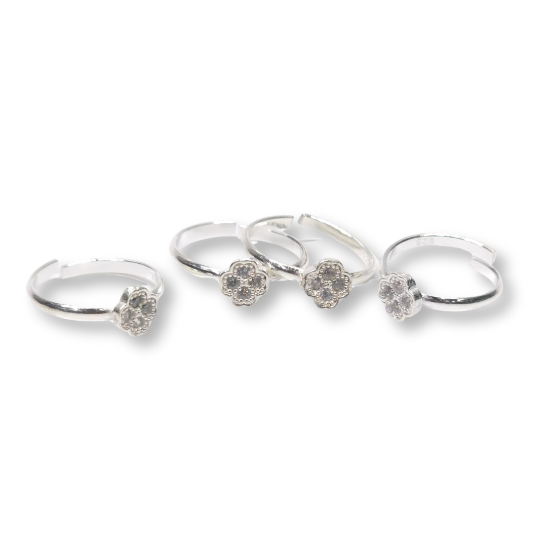 925 Silver Stones Toering- Chutki