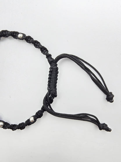 Pure 925 Silver Thread Evil Eye Anklet