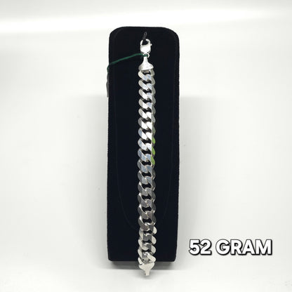 925 Silver Gents Crub Bracelet 52 gram