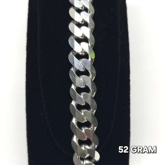 925 Silver Gents Crub Bracelet 52 gram