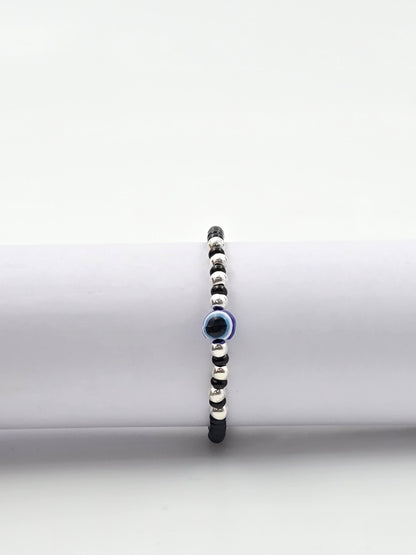 925 SILVER THREAD EVIL EYE BABY NAZARIYA