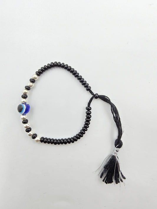 925 SILVER THREAD EVIL EYE BABY NAZARIYA