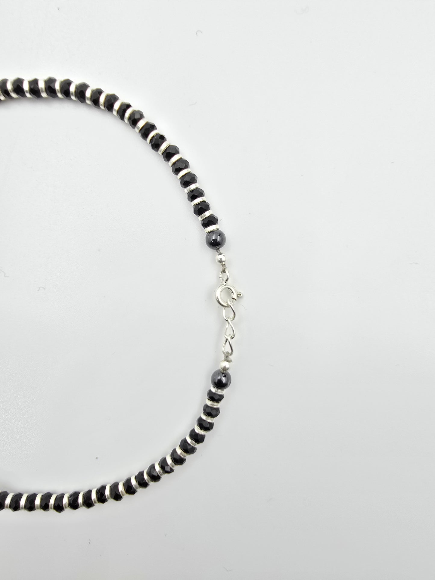 Pure 925 SIlver Evil Eye Anklet A5