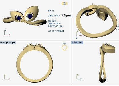 Premium Designer Ring db557