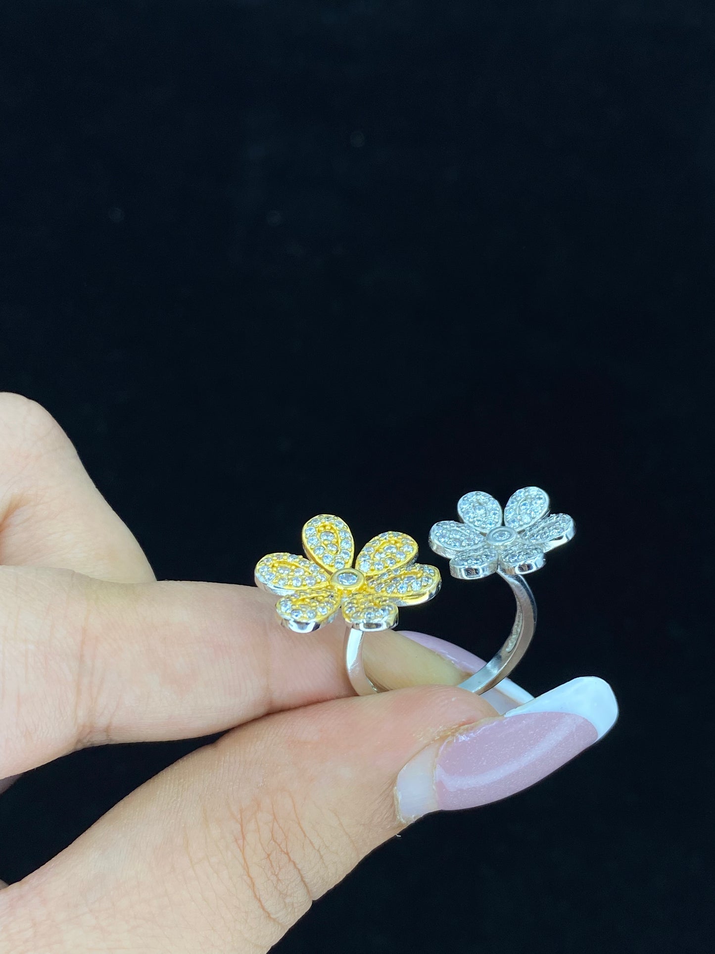 Twin Star Ring