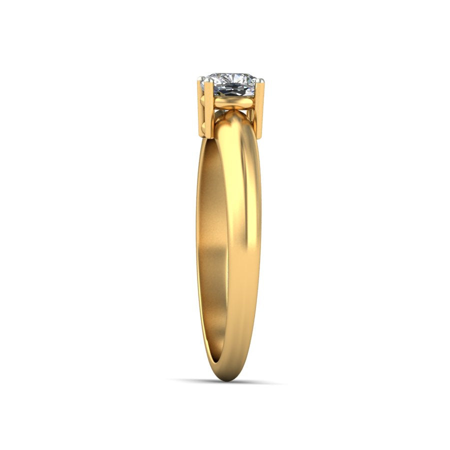 Solitaire aring db575
