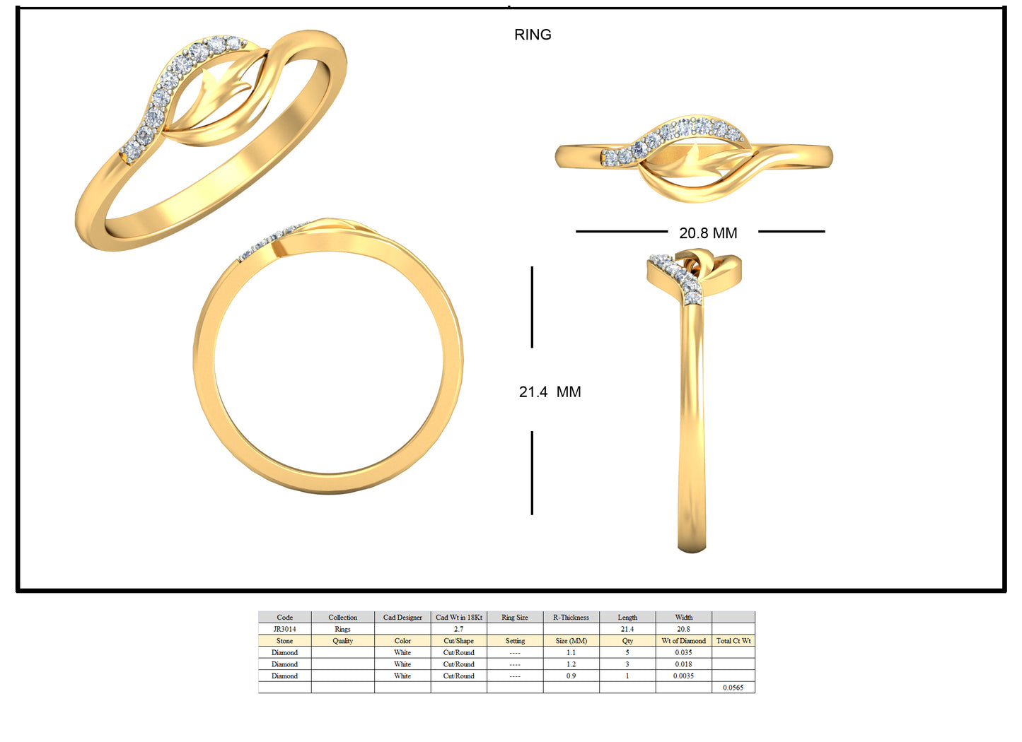 Premium Designer Ring db604