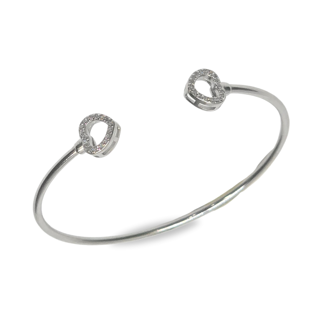 925 SIlver Teen And Ladies Openable Bracelet