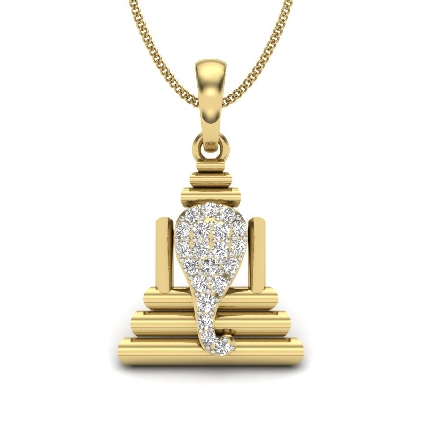 Ganesha shape designer pendant dp272